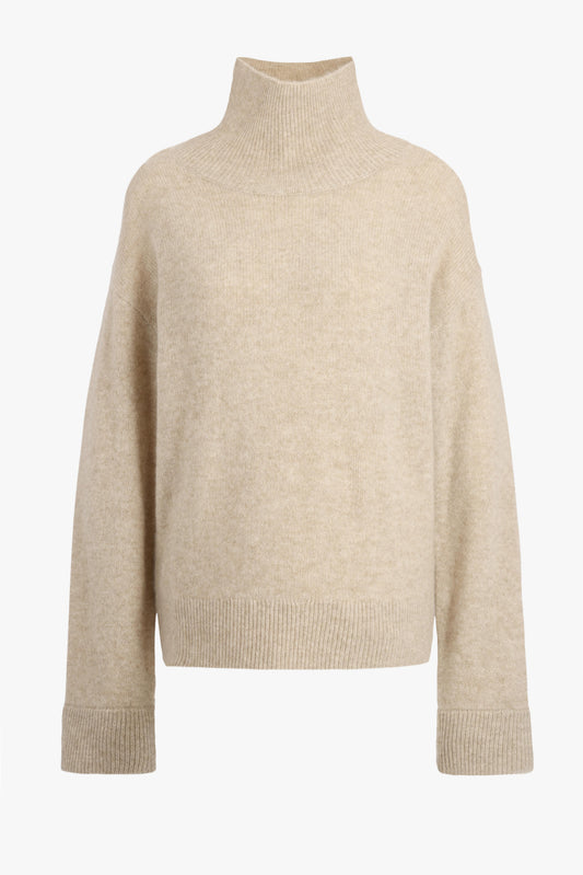 Jardin Soleil Turtleneck Sweater in Beach Pebble – Ladneri