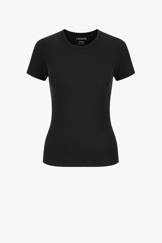 T-Shirt Gisele in Schwarz – Ladneri