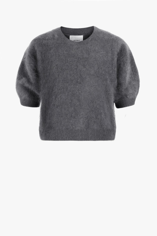 Pullover Juniper in Graphite Brushed Lisa Yang