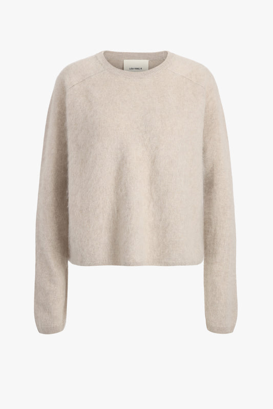 Lexia Sweater in Sand Brushed by Lisa Yang - Anita Hass
