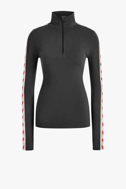 Longsleeve Jade in Schwarz