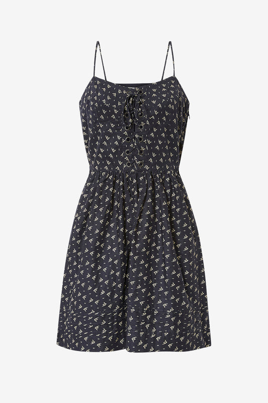 Jurk Dryma in zwart/ecru Marant Etoile - Anita Hass