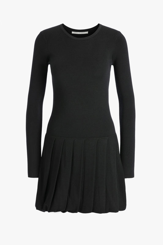 Vestido «Ruched Balloon» en negro, de Maria McManus - Anita Hass