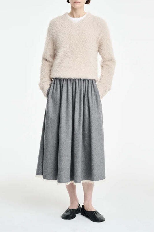 Pullover Shrunken in Pumice Maria McManus