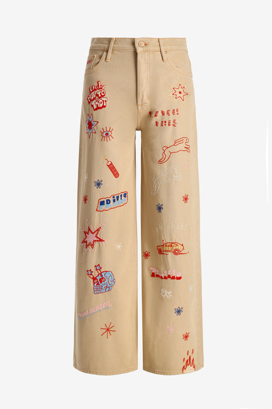 Jeans SNACKS! Double Dip Nerdy in Khaki