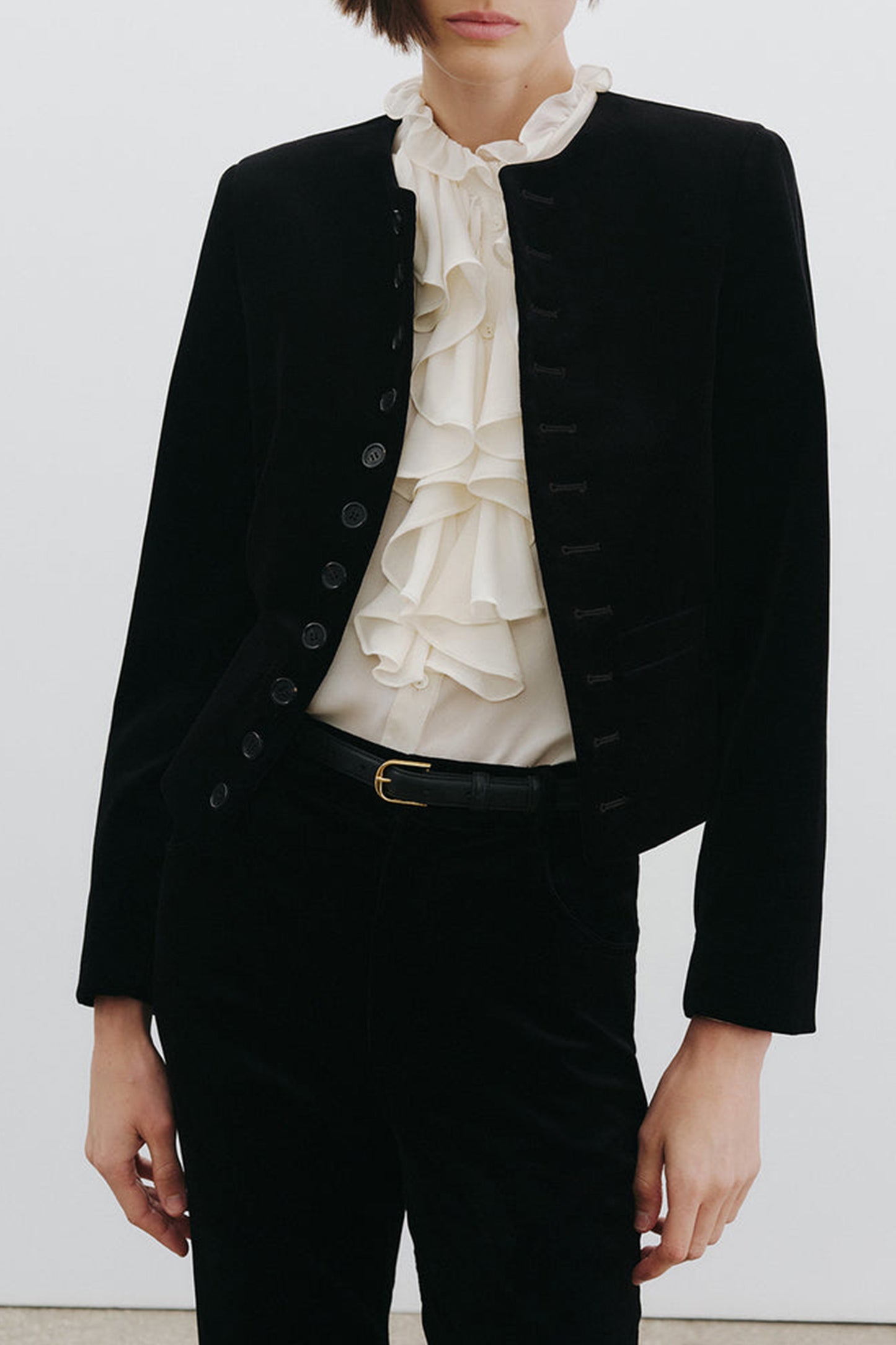 Lily blouse in ivory