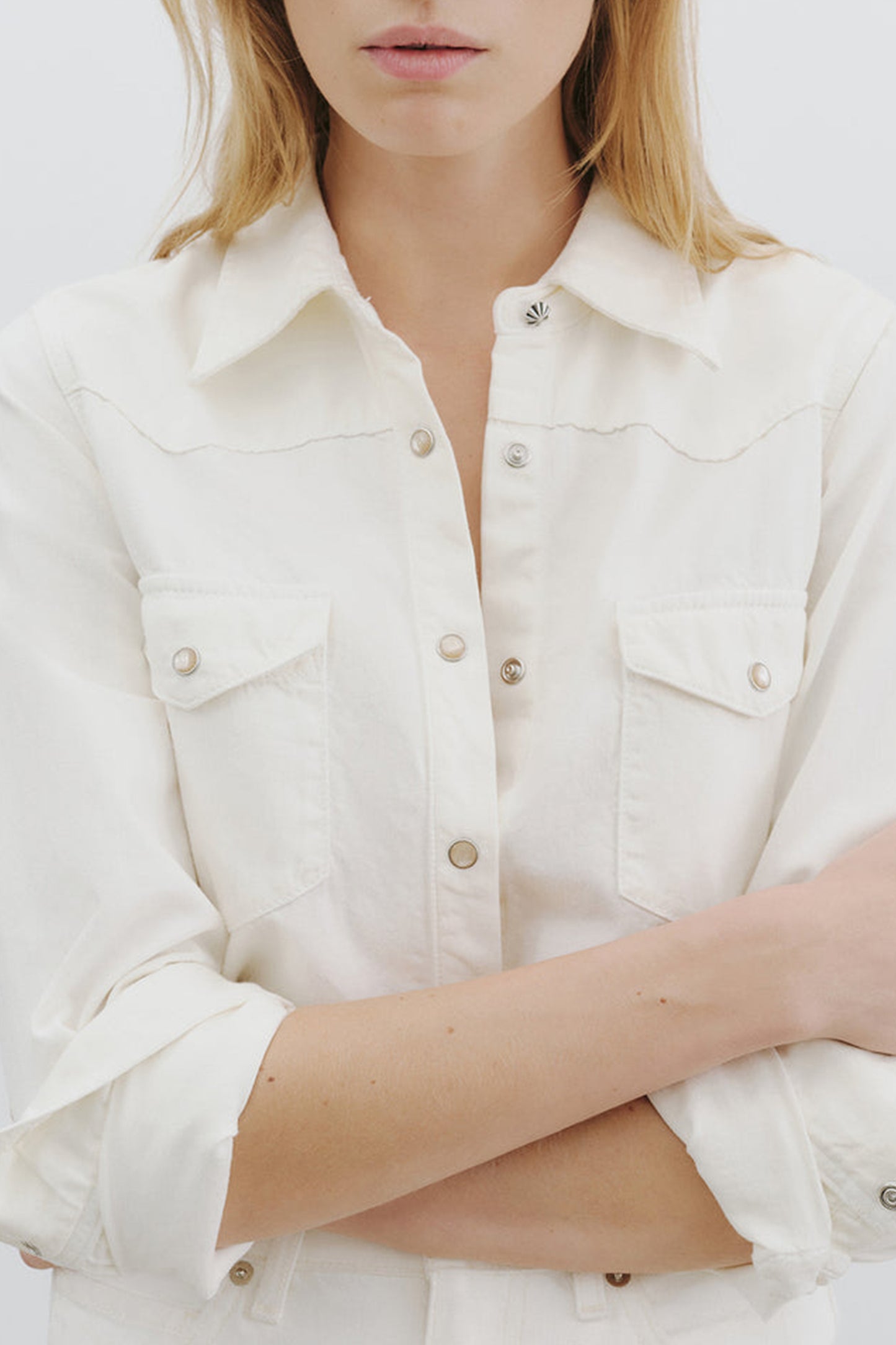 Travis blouse in cream