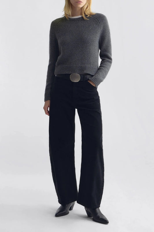 Kordhose Tribeca in Jet Black Nili Lotan