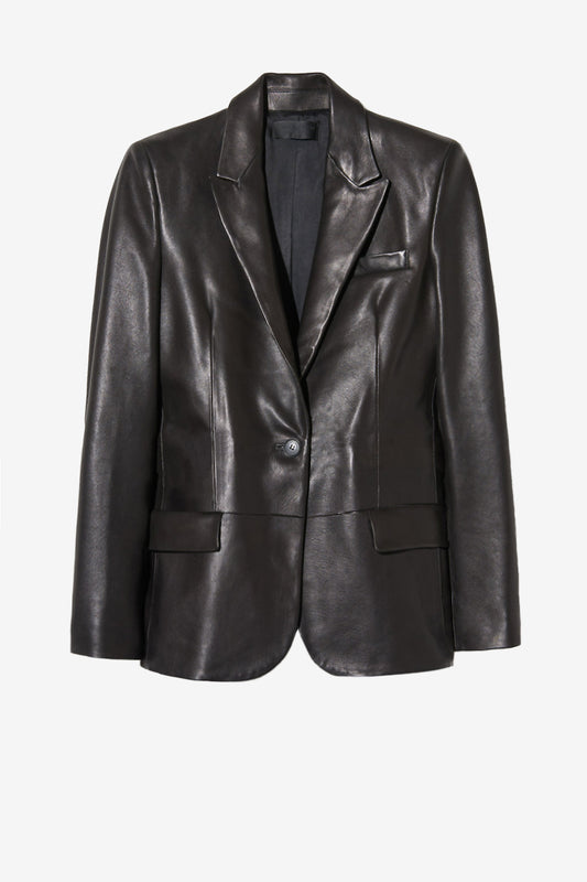 Lederblazer Belmonde in Schwarz Nili Lotan