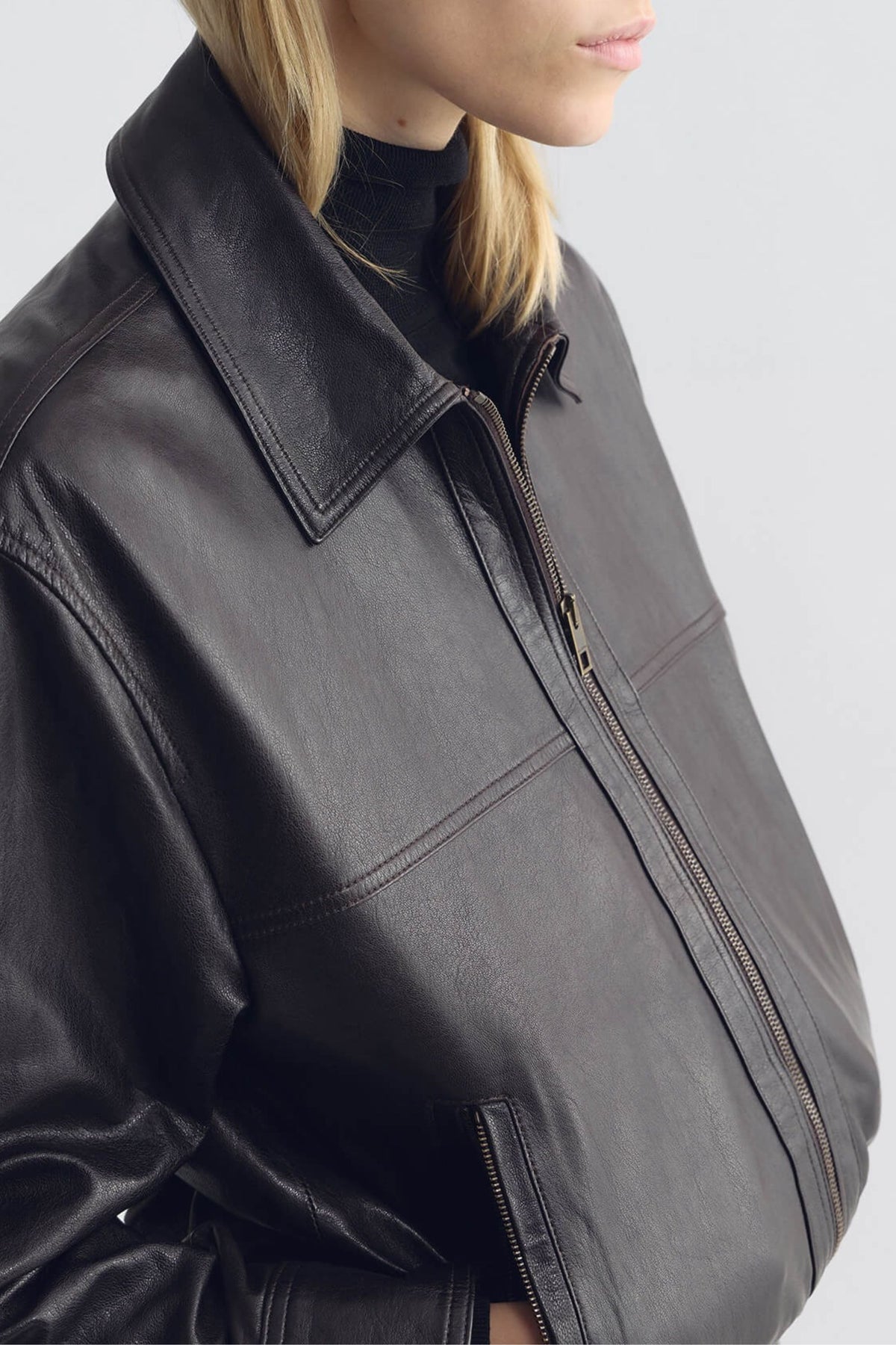 Lederjacke Aime in Brown Nili Lotan