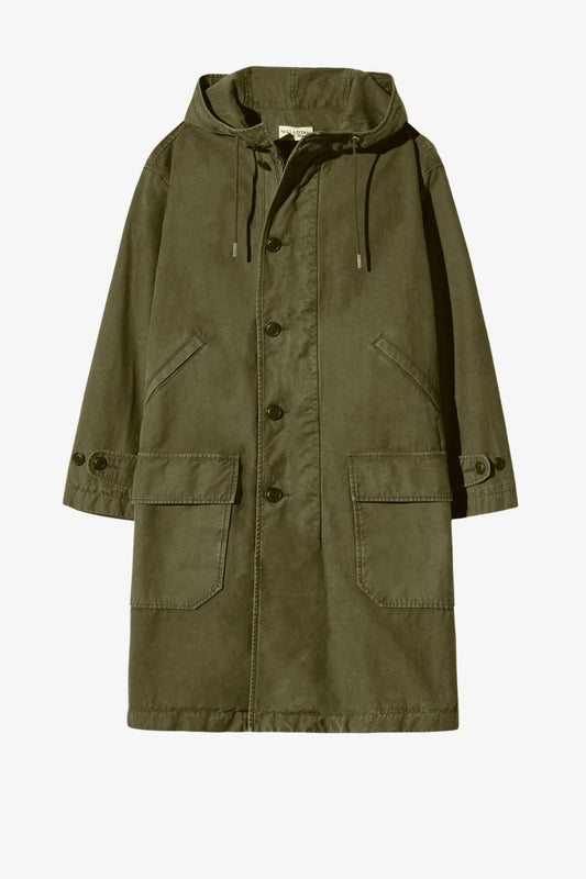 Parka Delmar in Dark Laurel