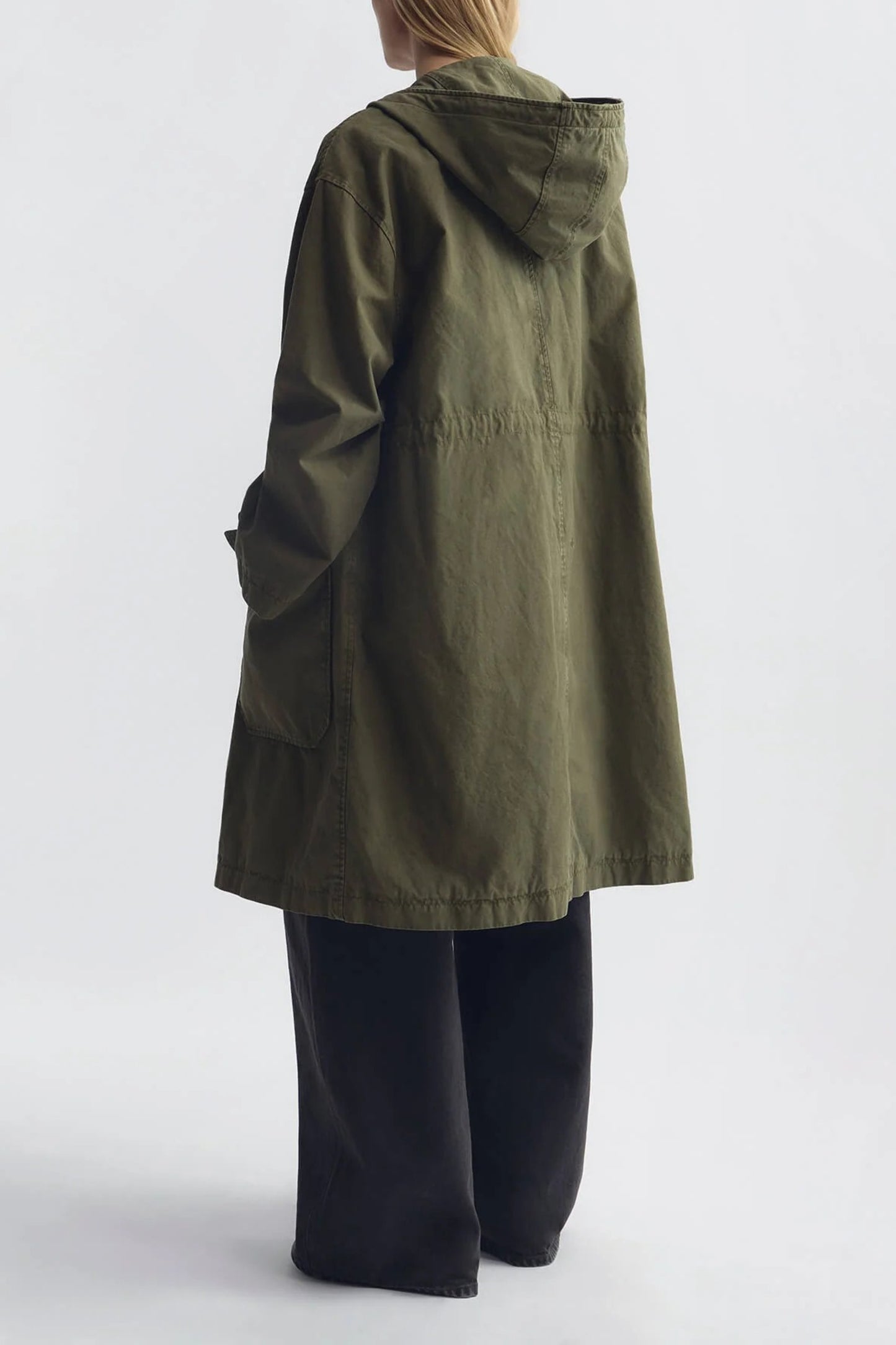 Parka Delmar in Dark Laurel Nili Lotan