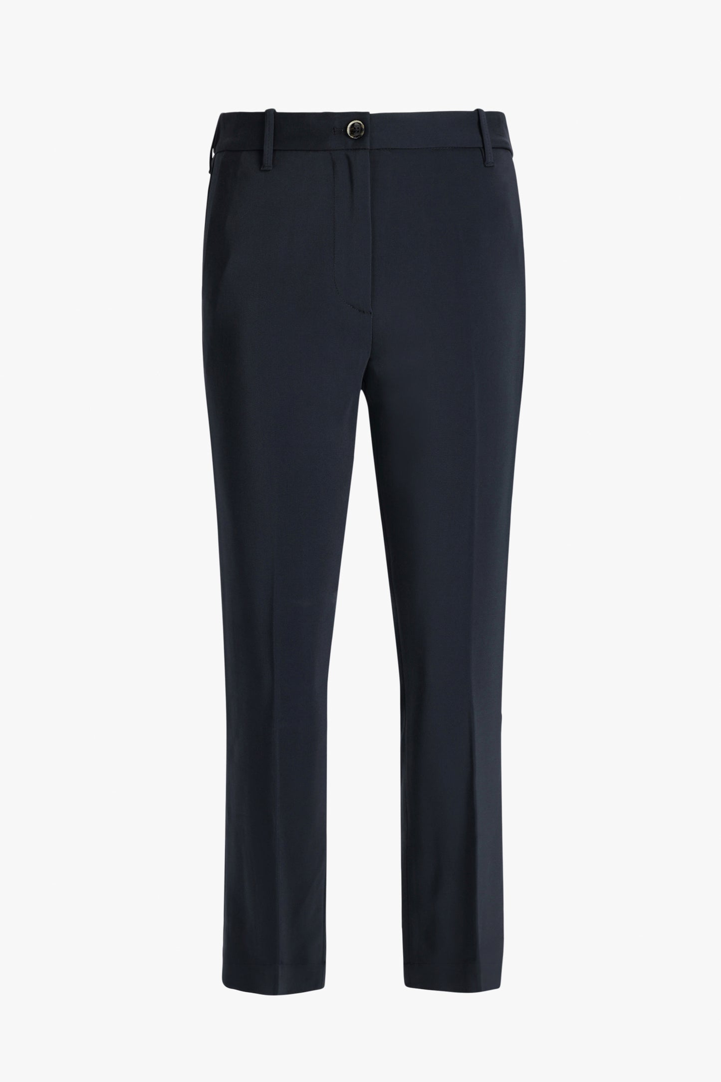 Magda Bootcut Crop Pants in NavyNine In The Morning - Anita Hass