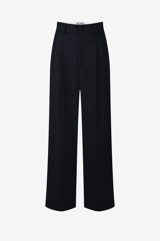 Noa Cashmere Touch Pants in Navy