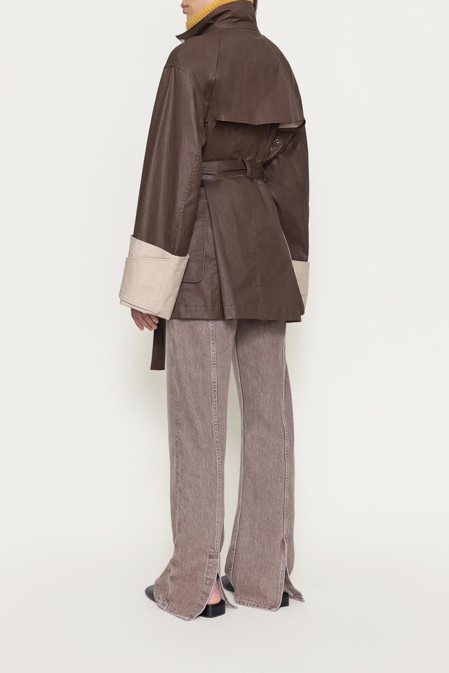 Asha Jacket in Tobacco/Rye