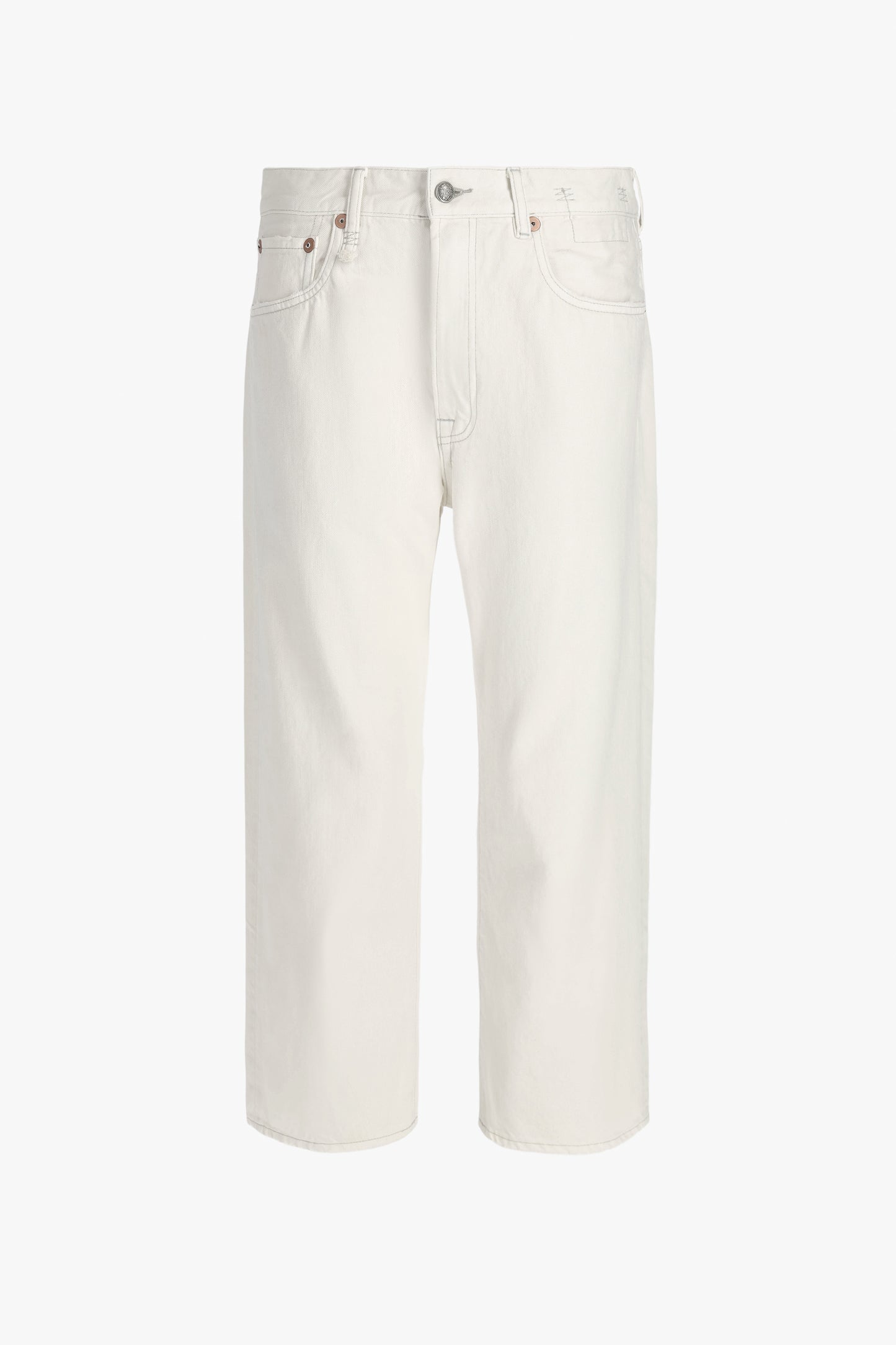 X-BF Jeans in Cement White R13 - Anita Hass