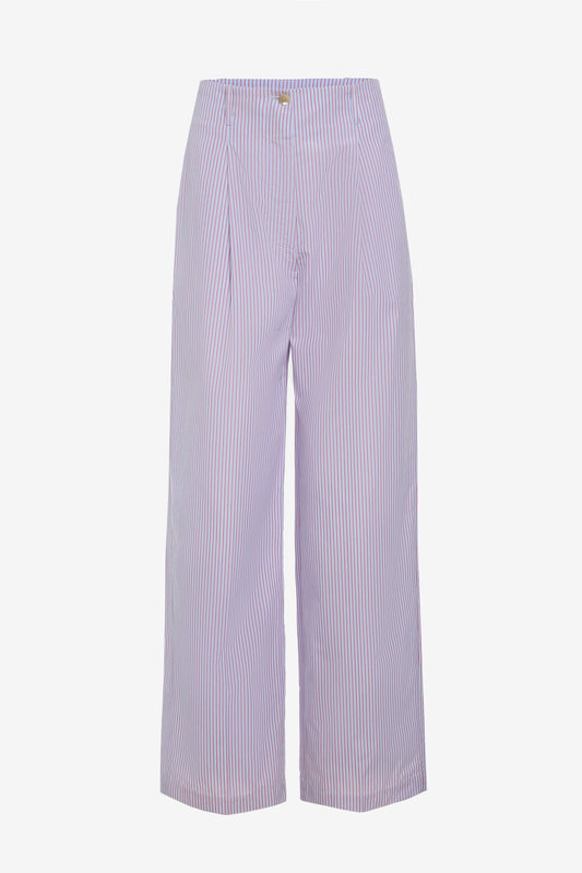 "The Dean" Pants in Blue/Red Stripes RÙADH - Anita Hass