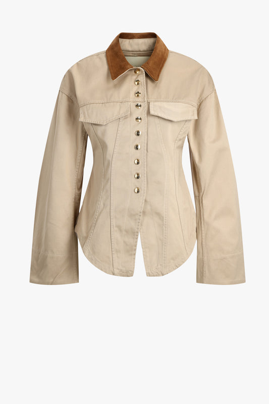 Chaqueta «The Lennox» en color caqui RÙADH - Anita Hass