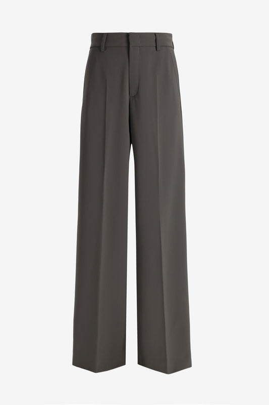 Pantalon Ivon Fluid Cade en gris foncé