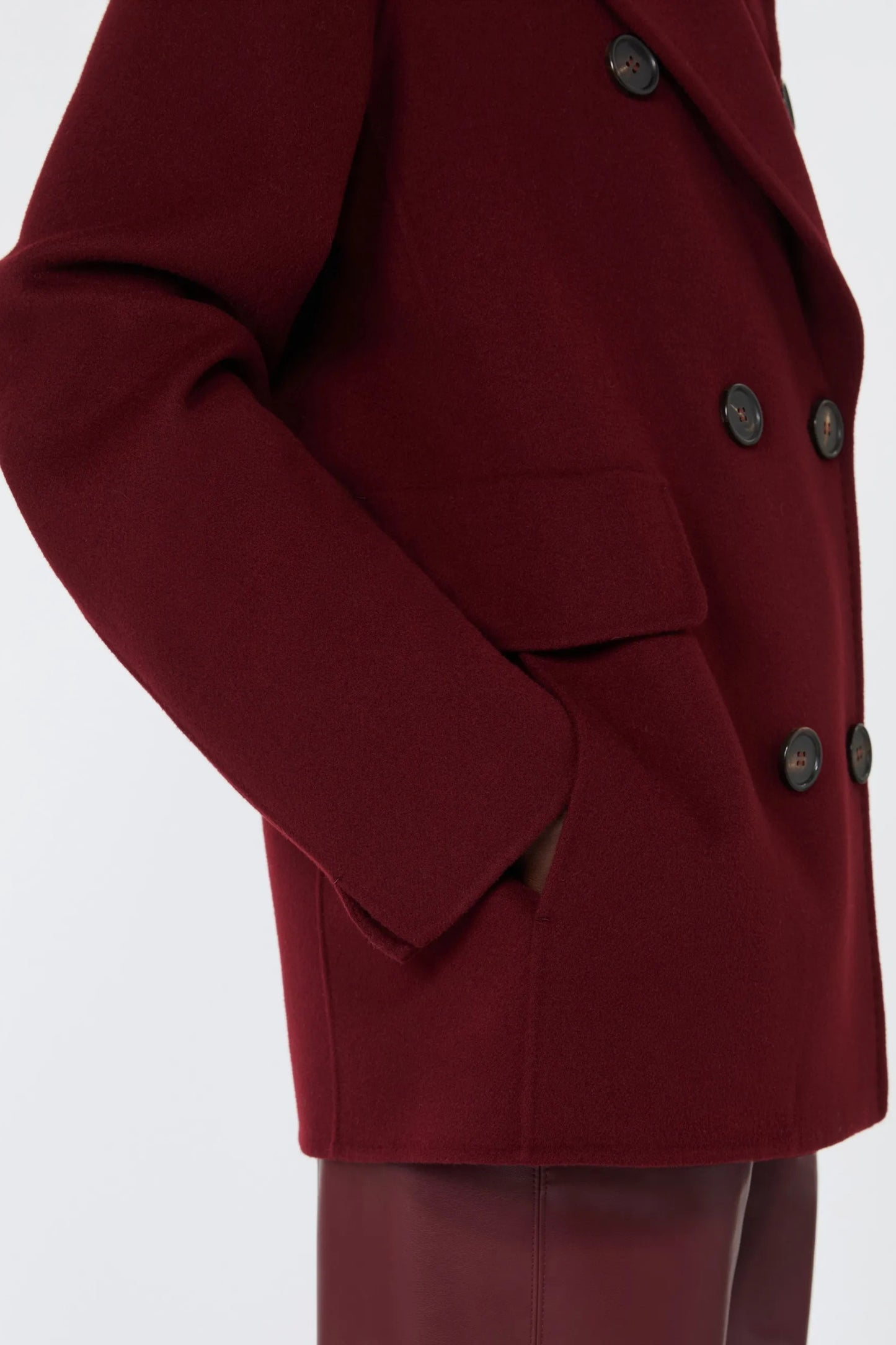 Jacke Camilla in Bordeaux S Max Mara