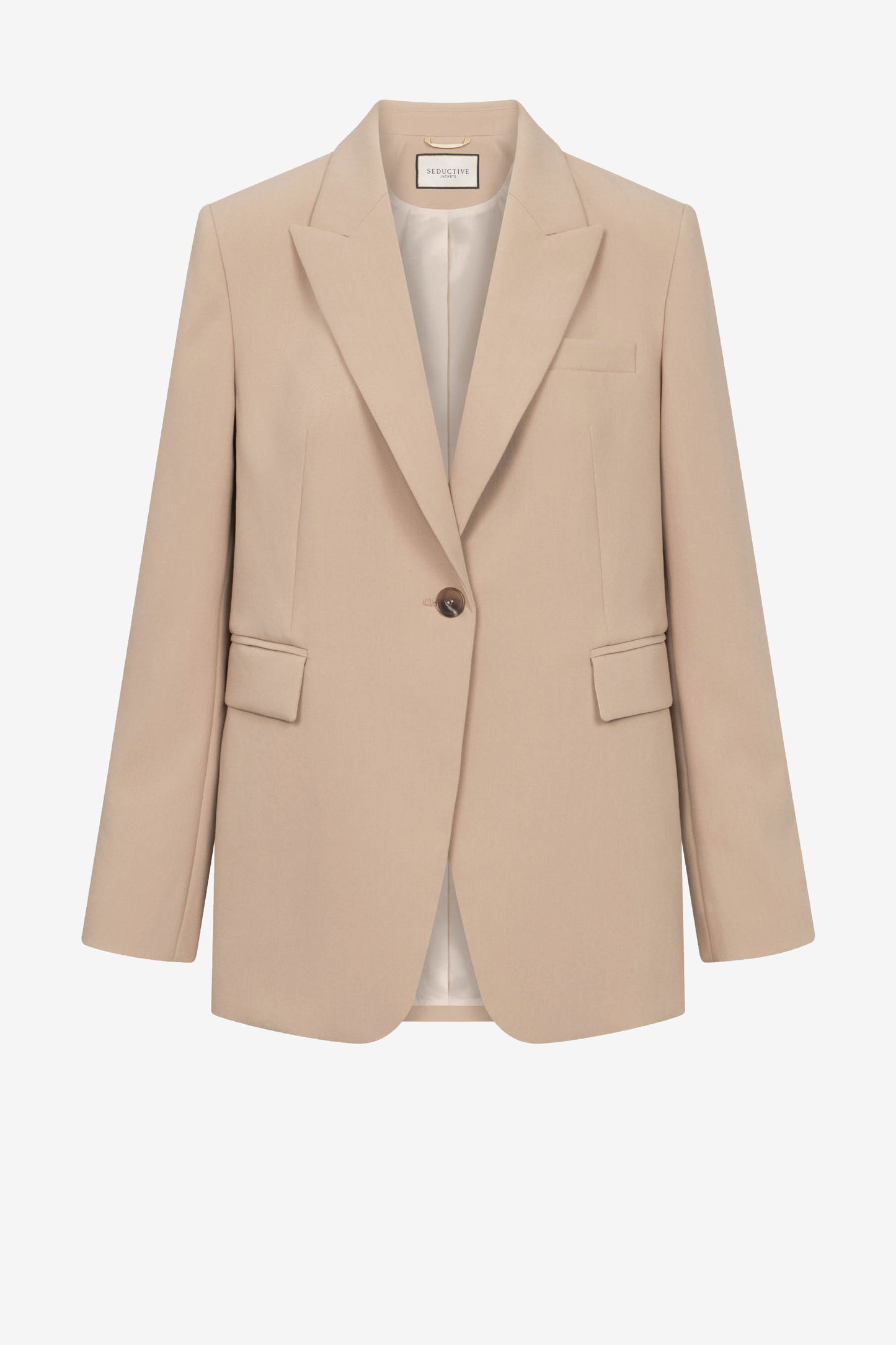 Cherylle Optical Blazer in Warm Taupe Seductive - Anita Hass
