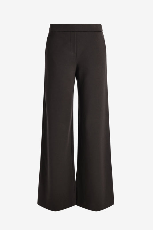 Naley Italian Pants in Dark Brown