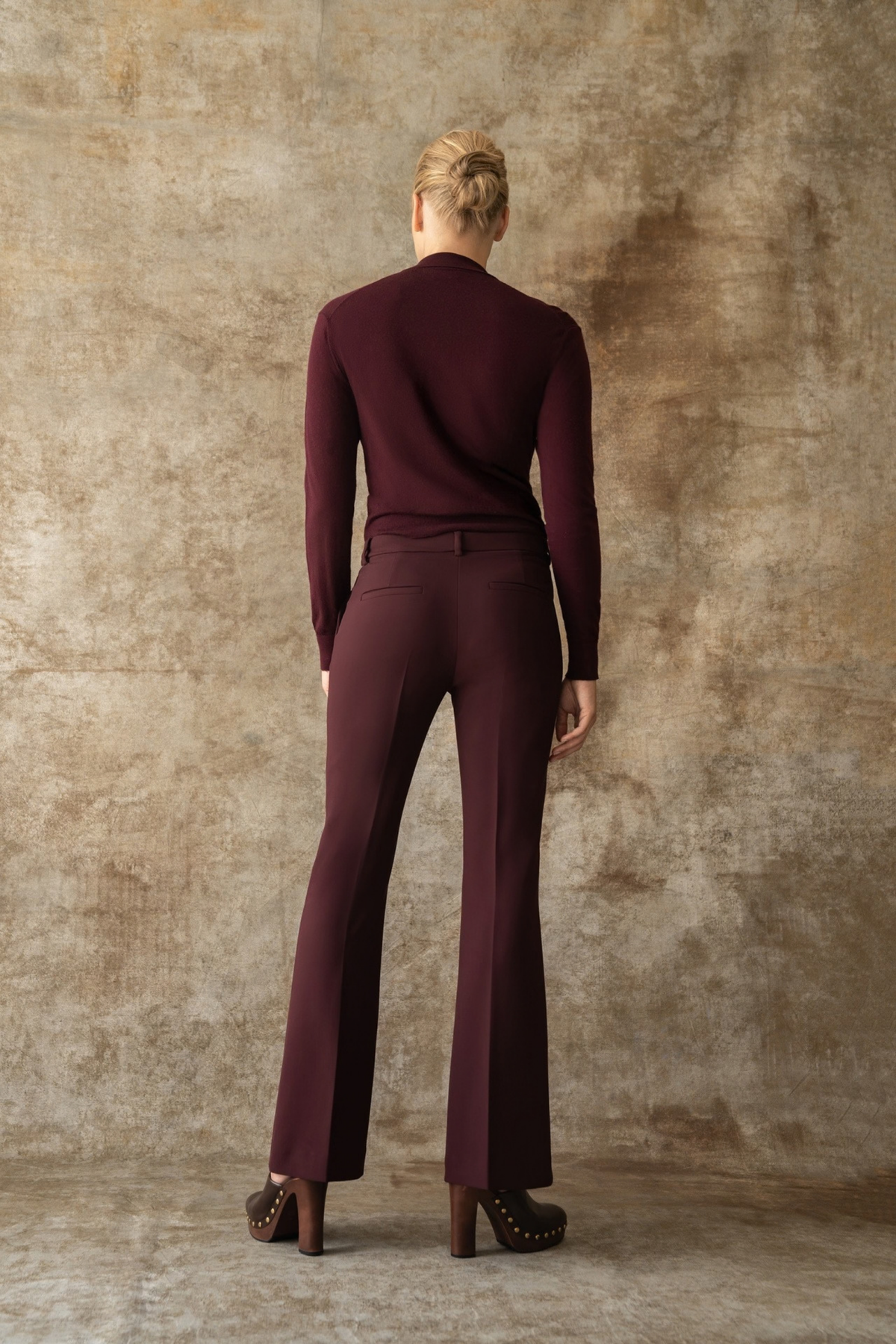 Hose Rosie Doppio Ceramica in Burgund Seductive