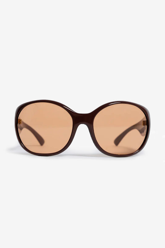 1225 Madison Ave Sunglasses in Bordeaux