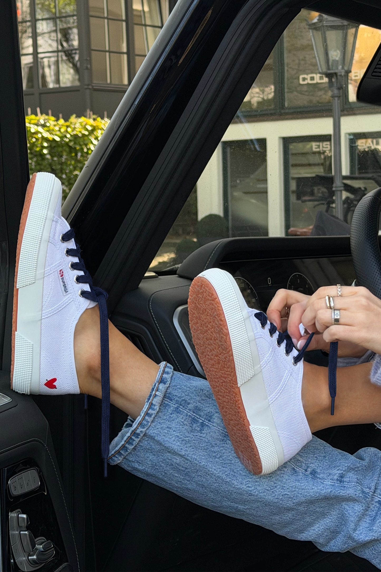 Extra Schnürsenkel in NavySuperga x Anita Hass - Anita Hass