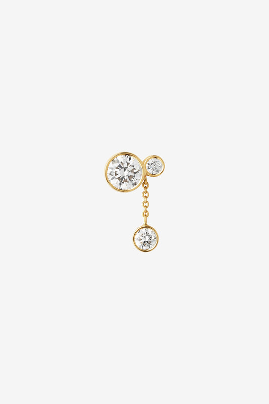 Boucle d'oreille Grande Lou Diamant (gauche) Sophie Bille Brahe - Anita Hass