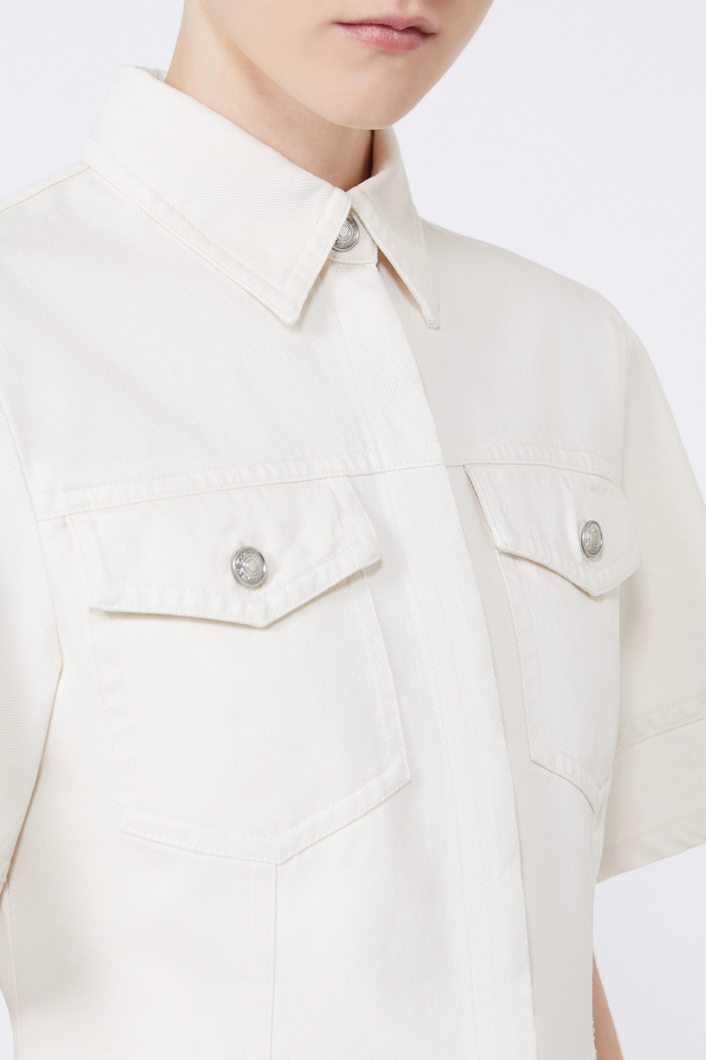 Ontano Blouse in Beige by Sportmax - Anita Hass