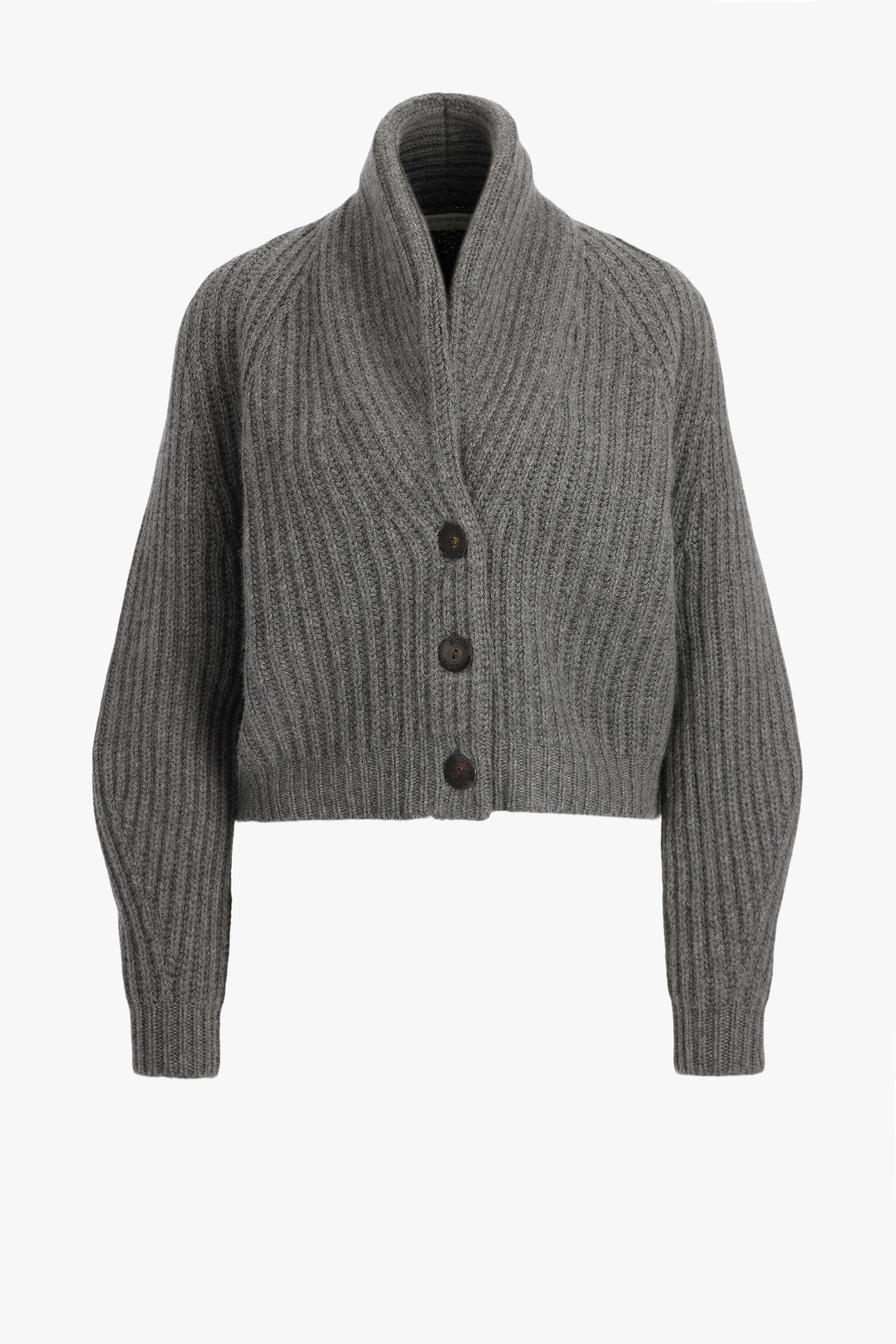 Boya-Nikki Cardigan in Thunder