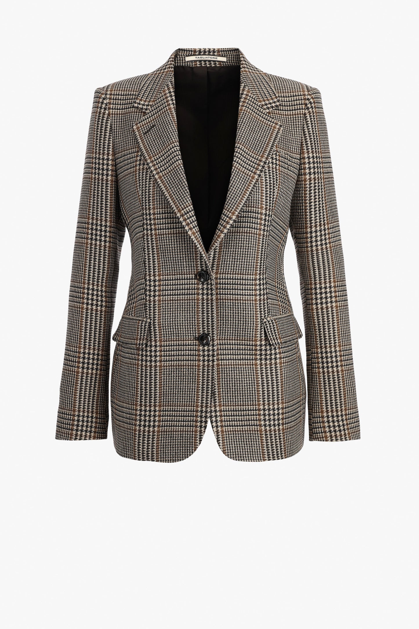 Blazer Parigi12B à motif Glencheck