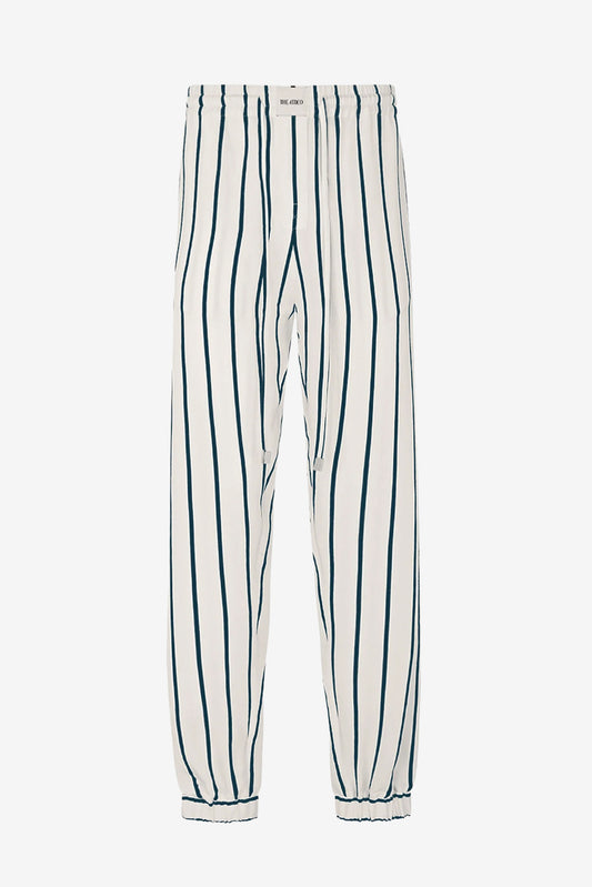 Pantalon « Stripes » blanc/noir – The Attico - Anita Hass