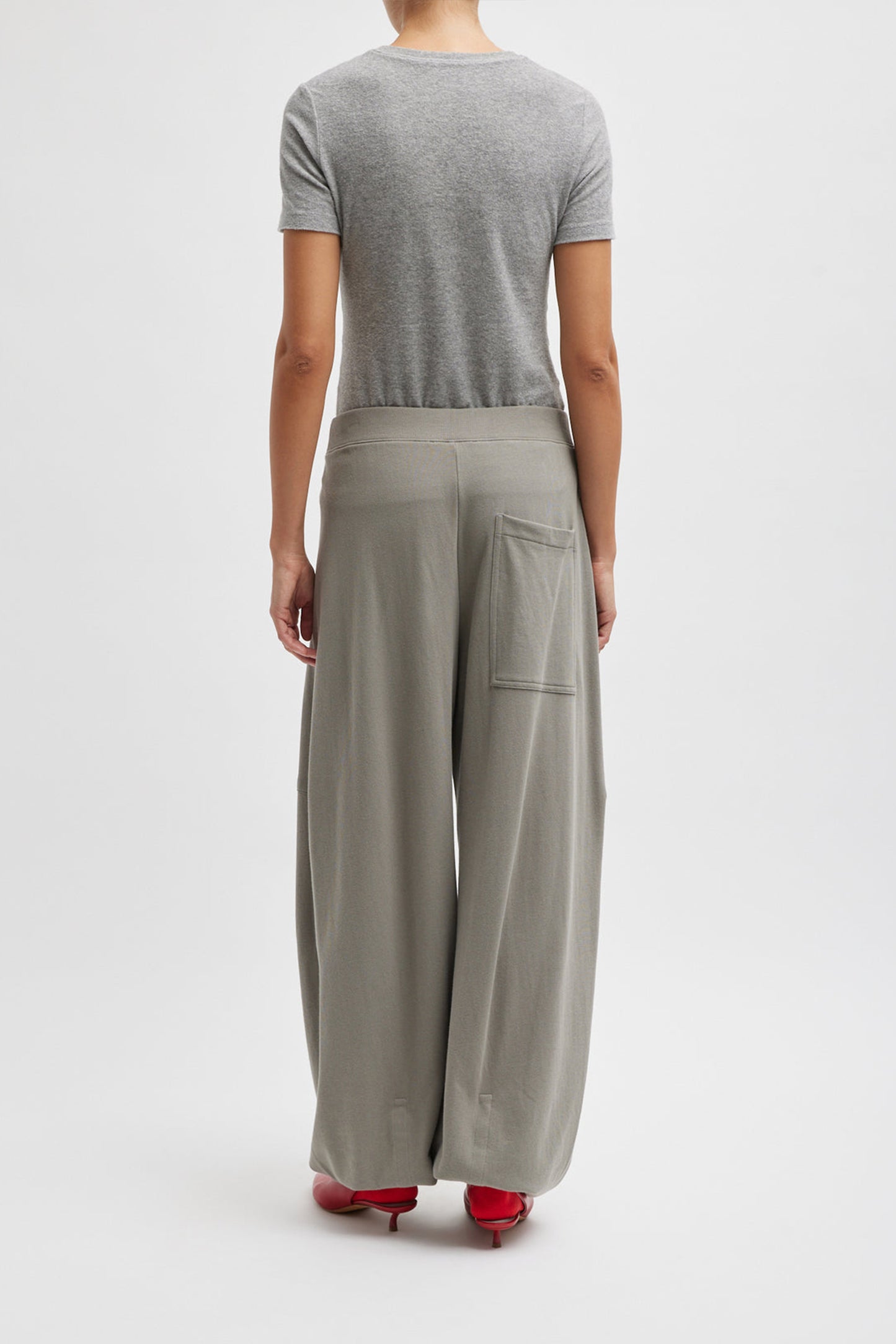 Hose Light Weight in Dark StoneTibi - Anita Hass