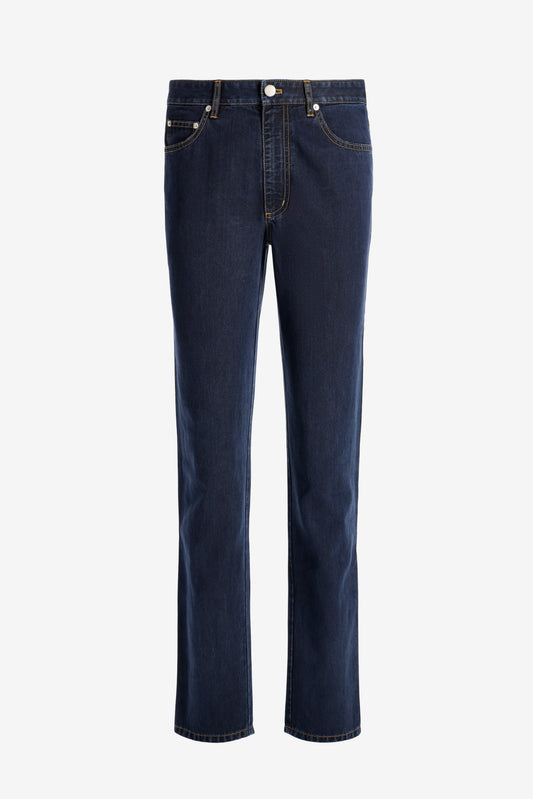 Jeans Japanese Woven in Indigo Tibi