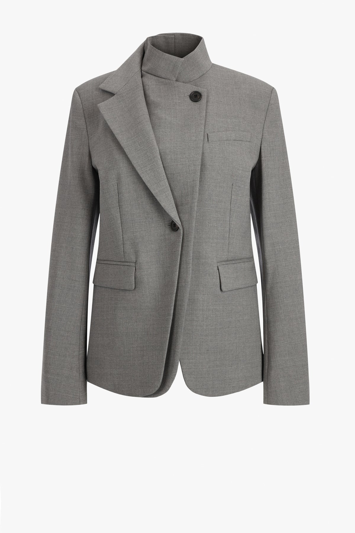 "The Double Take" Blazer in Grey