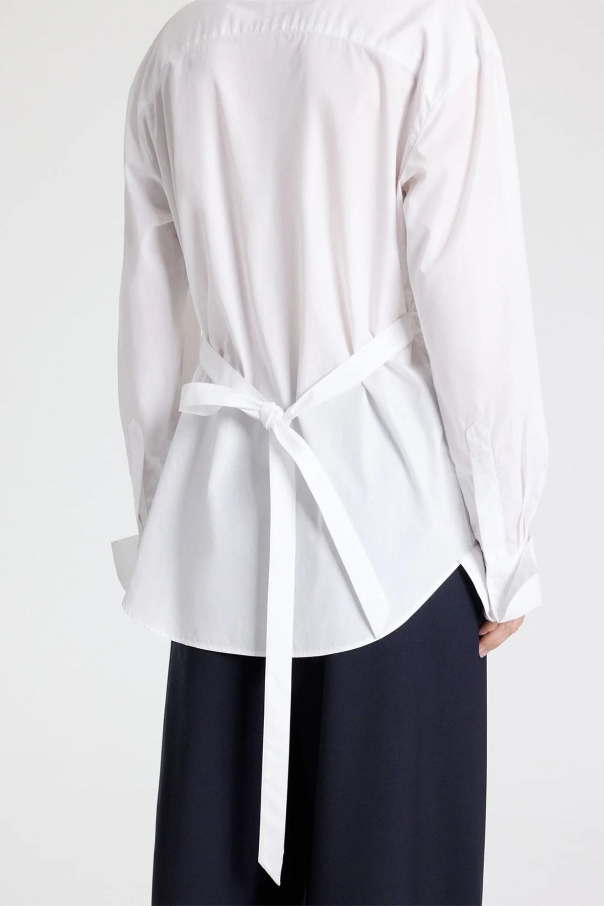 Bluse The Night We Met in White TWP Clothing
