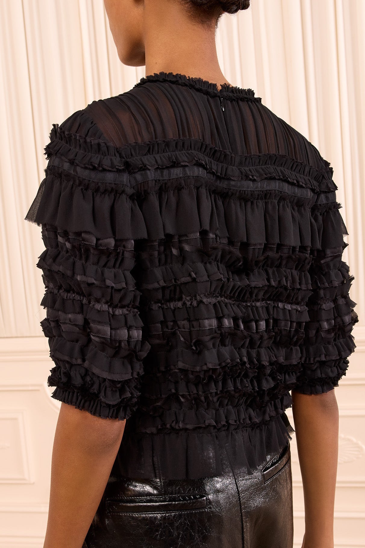 Mabel Blouse in Black