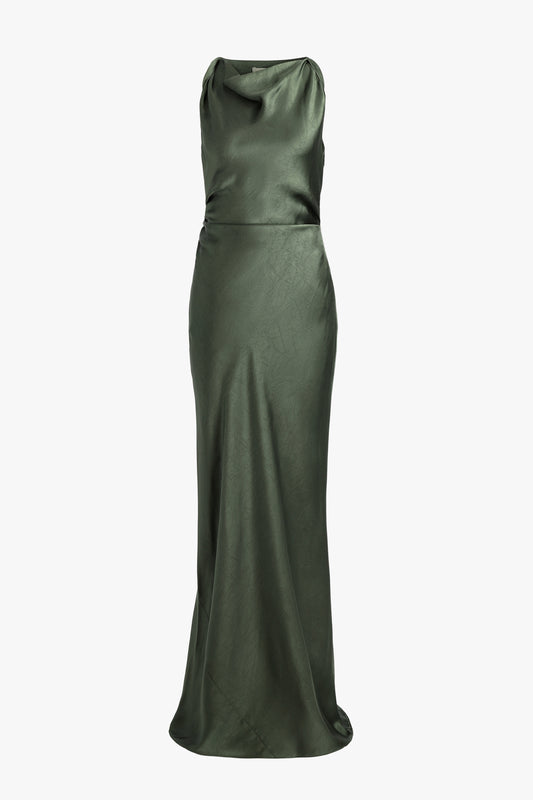Kleid Twist Shoulder in Pine Grove Vince