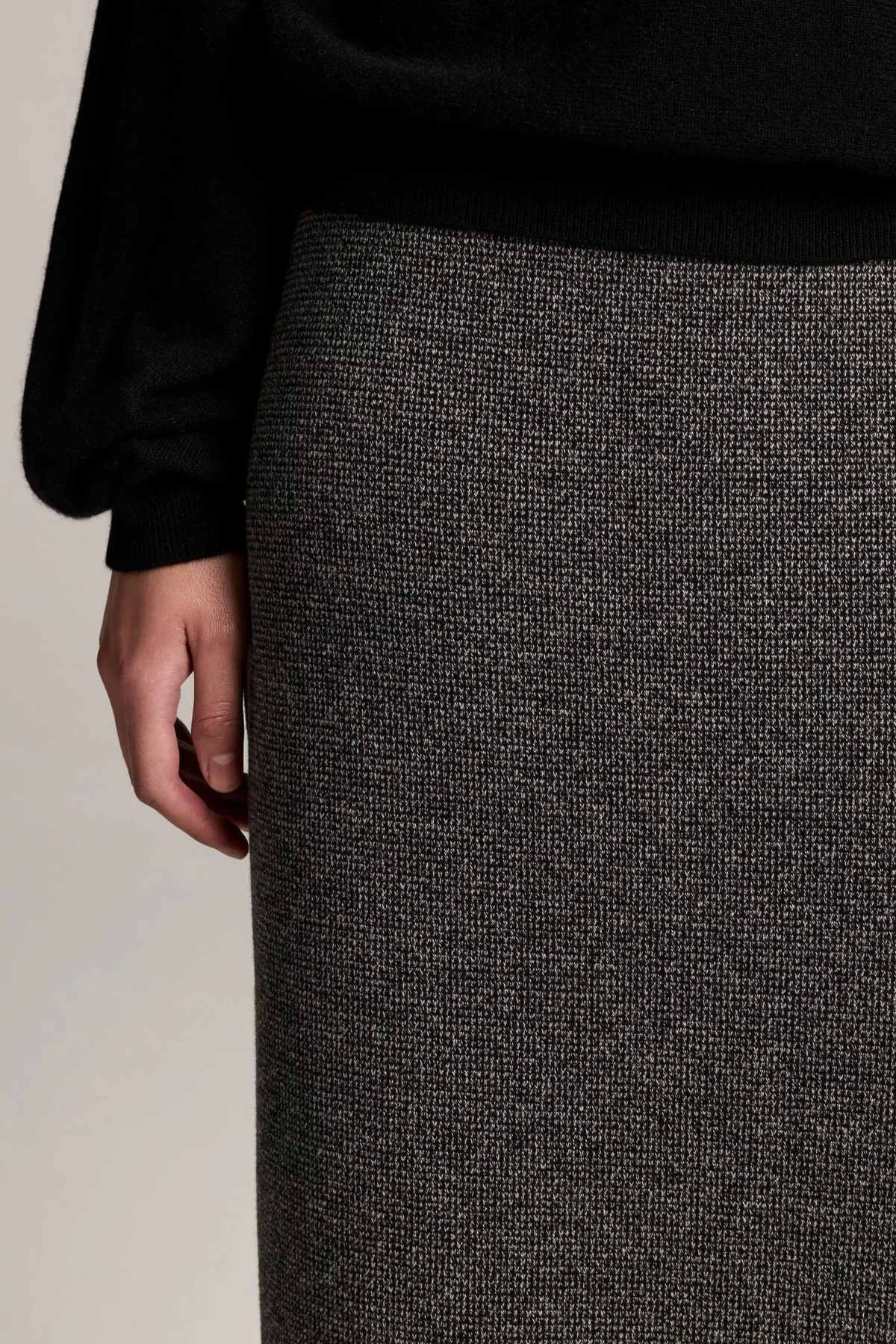 Rock in Houndstooth Grey/Black Vince