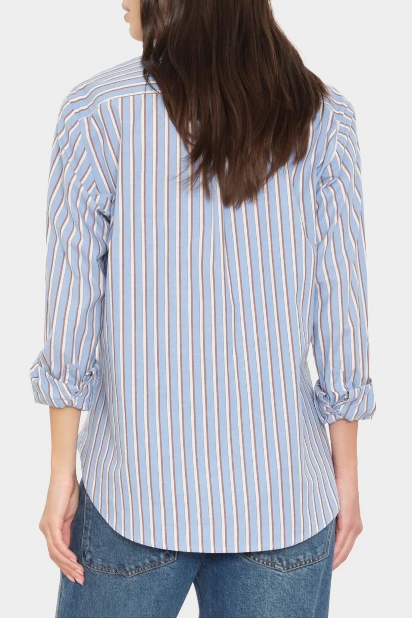 Bluse Beau in Blue Cedar Xírena