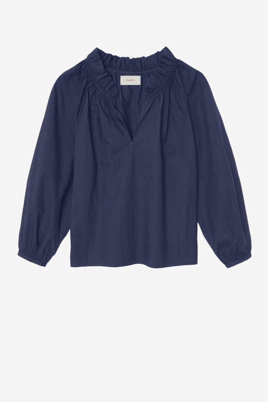 Carolina Blouse in Navy