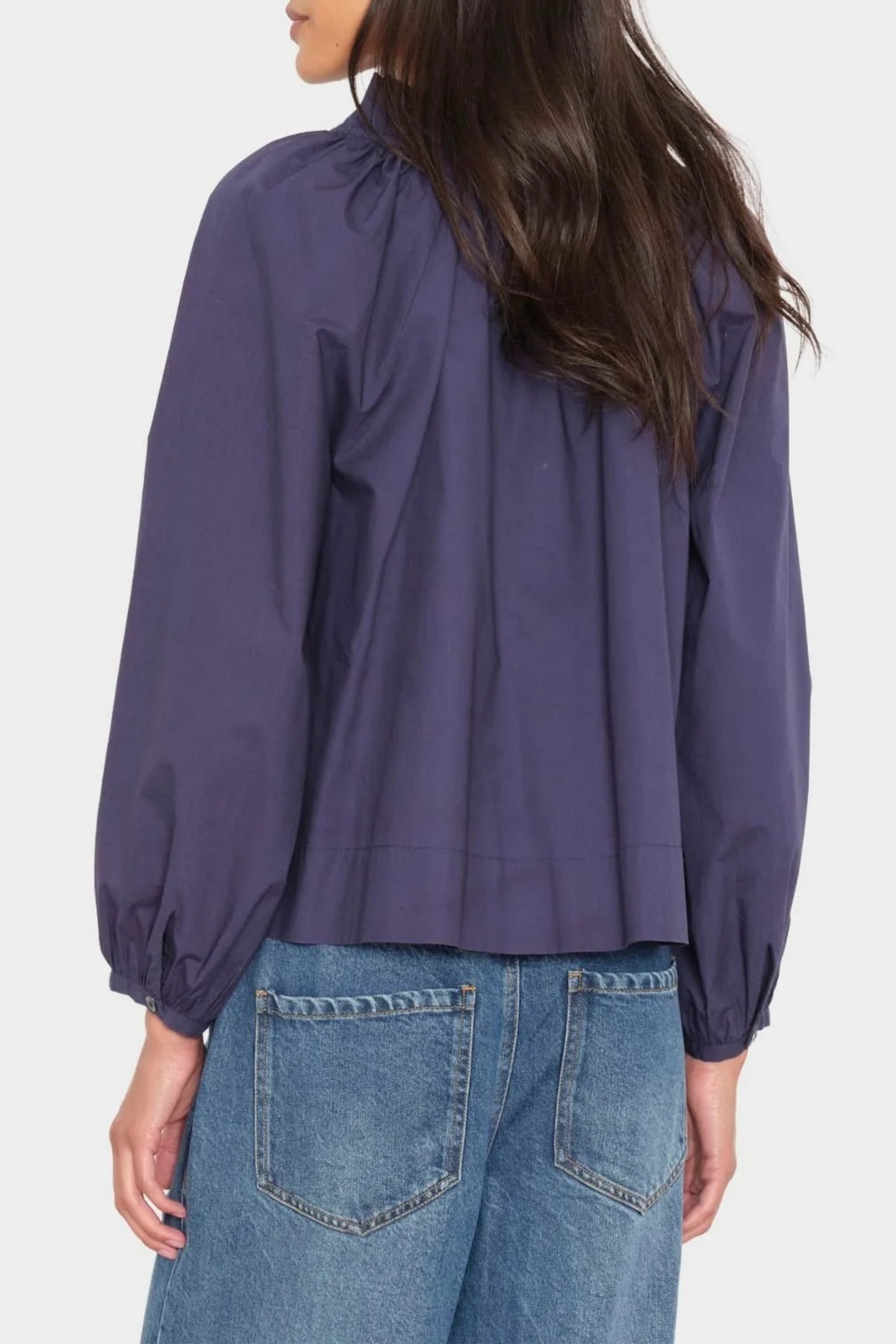 Bluse Carolina in Navy Xírena