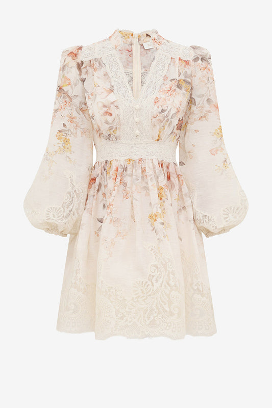 Luna Lace Dress in Cream by SongbirdZimmermann - Anita Hass