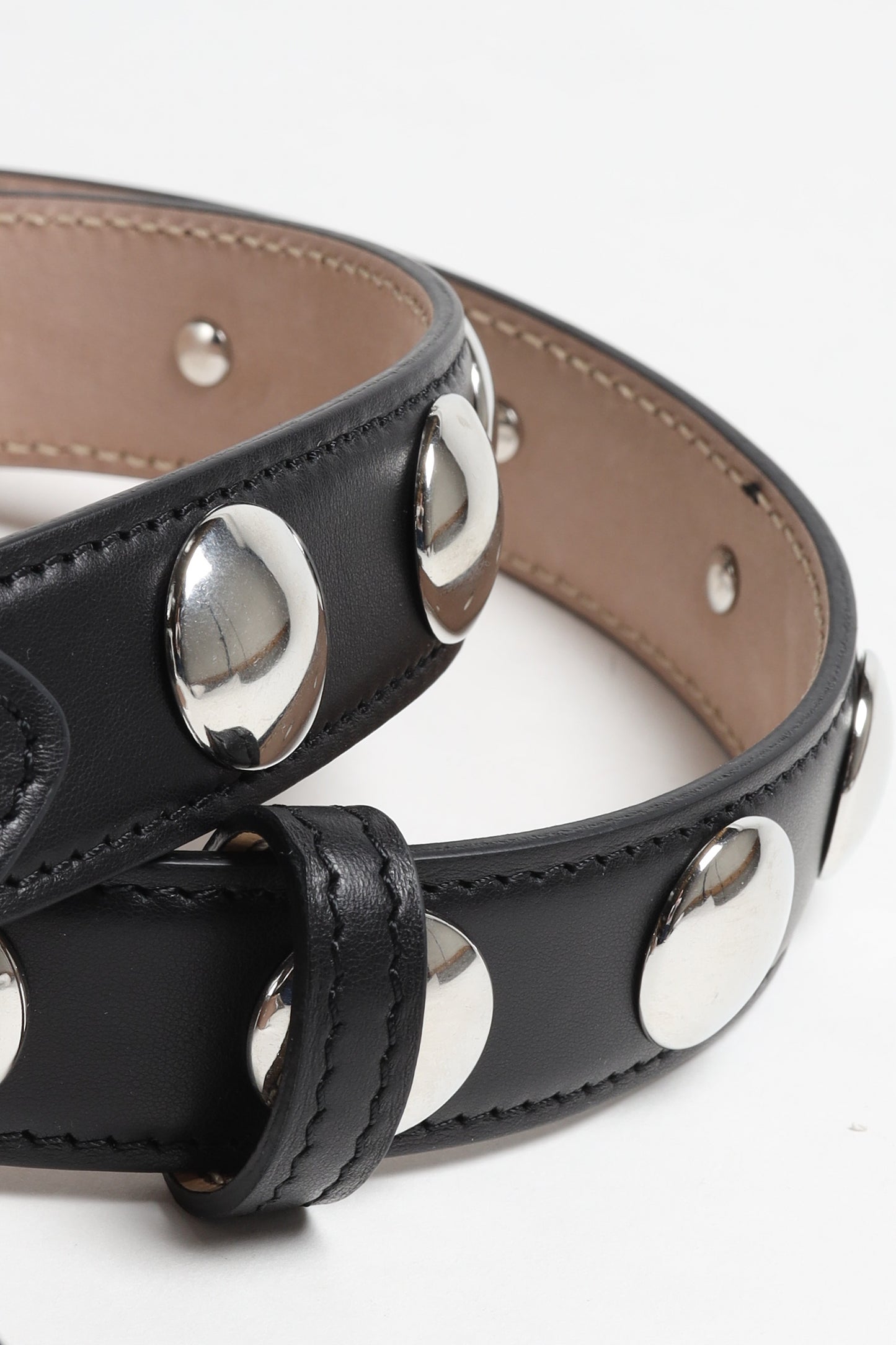 Gürtel Benny Studs in Schwarz/SilberKhaite - Anita Hass