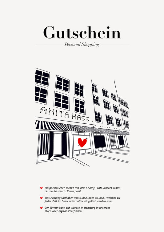 Personal Shopping Gutschein - Anita Hass