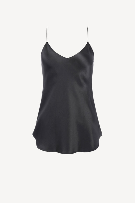 Top Isabella Cami in Schwarz Nili Lotan