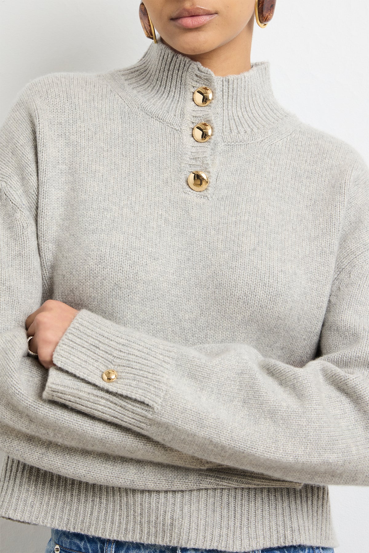 Pullover The Rowe in FoggyBrandon Maxwell - Anita Hass