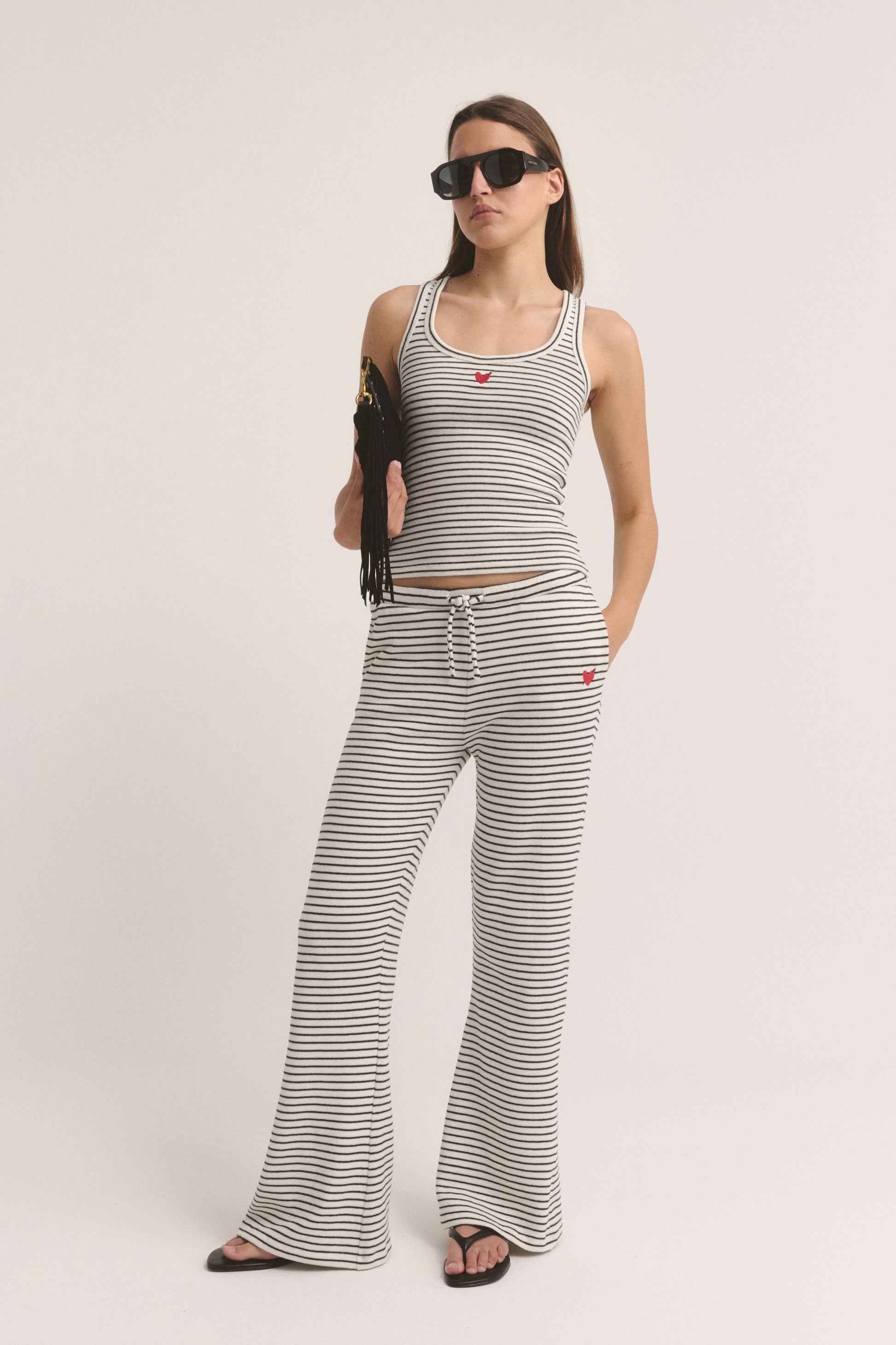 Tank Top Soft Classic in Ecru/SchwarzAnita Hass - Anita Hass